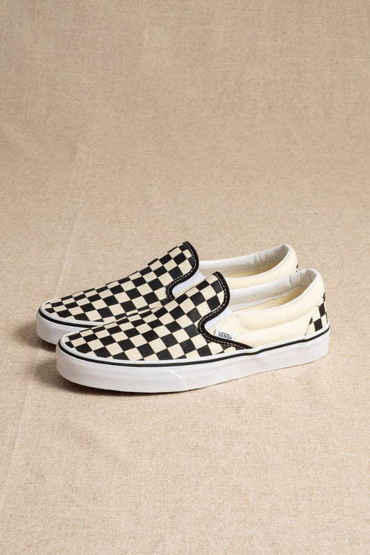 Classic Slip On - Black x White