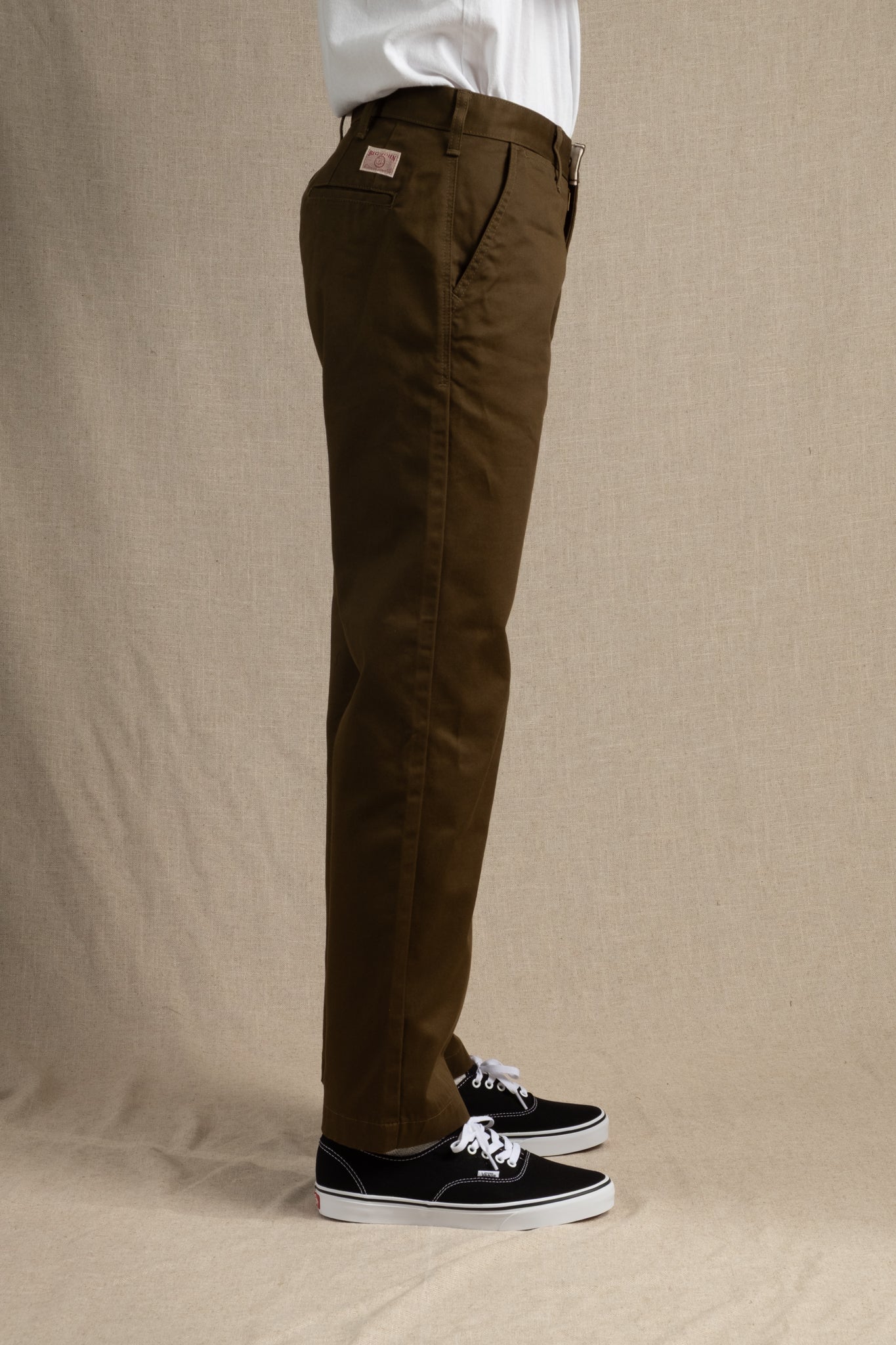 Classic Chino Trouser - Army Green
