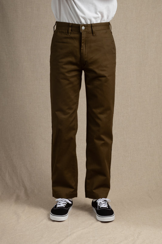 Classic Chino Trouser - Army Green