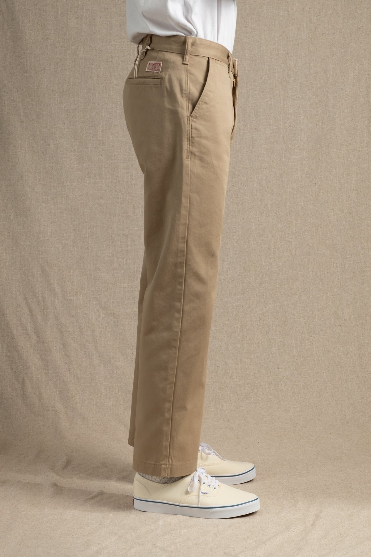 Classic Chino Trouser - Khaki Beige