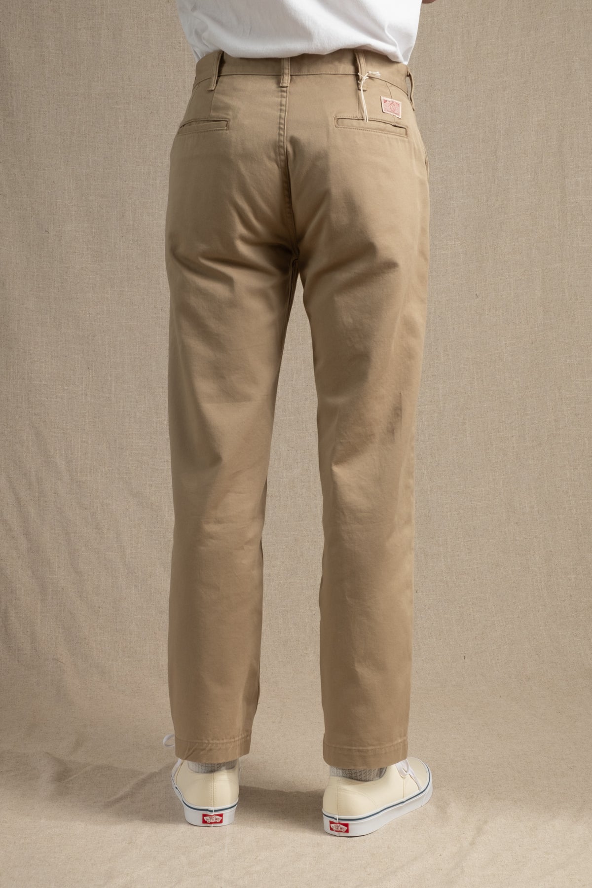 Classic Chino Trouser - Khaki Beige