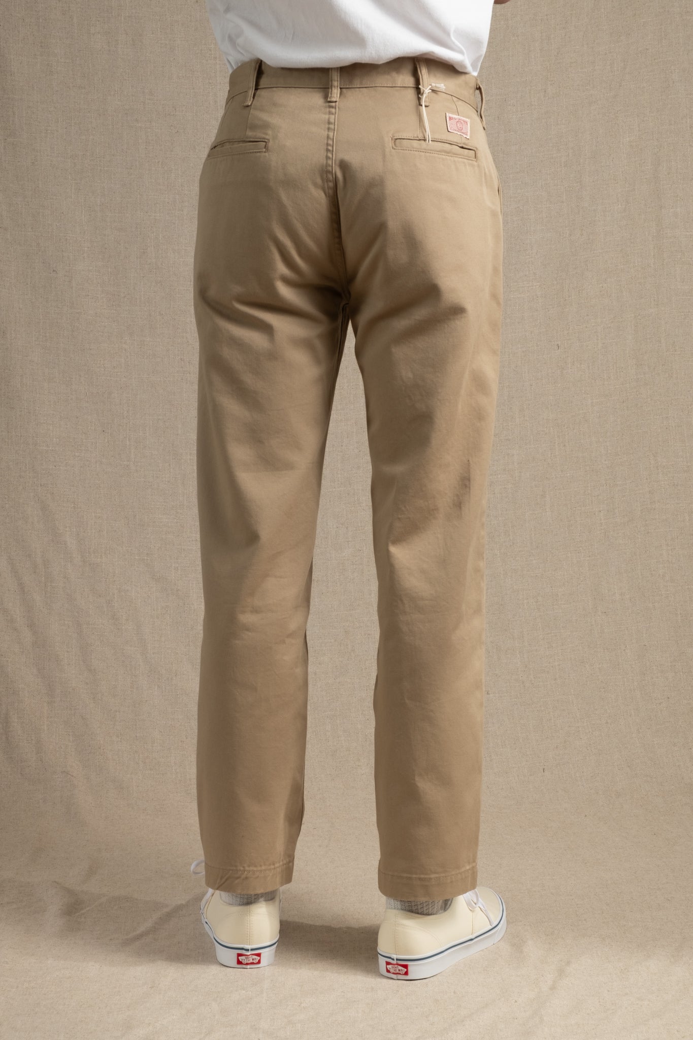Classic Chino Trouser - Khaki Beige