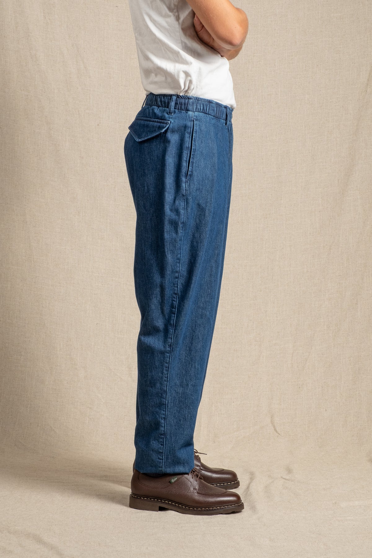 Clyde Pant 9oz Denim - Washed Indigo