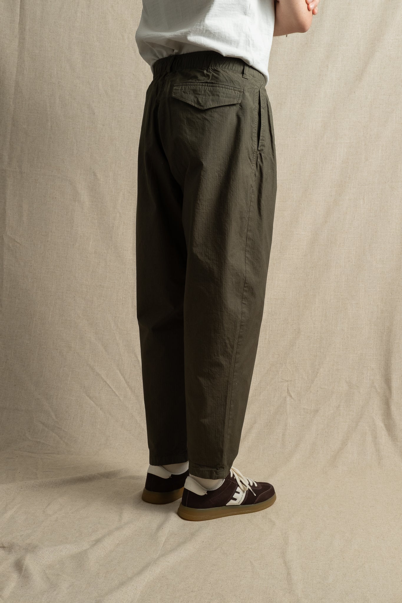 Clyde Pant Cotton Ripstop - Dark Olive
