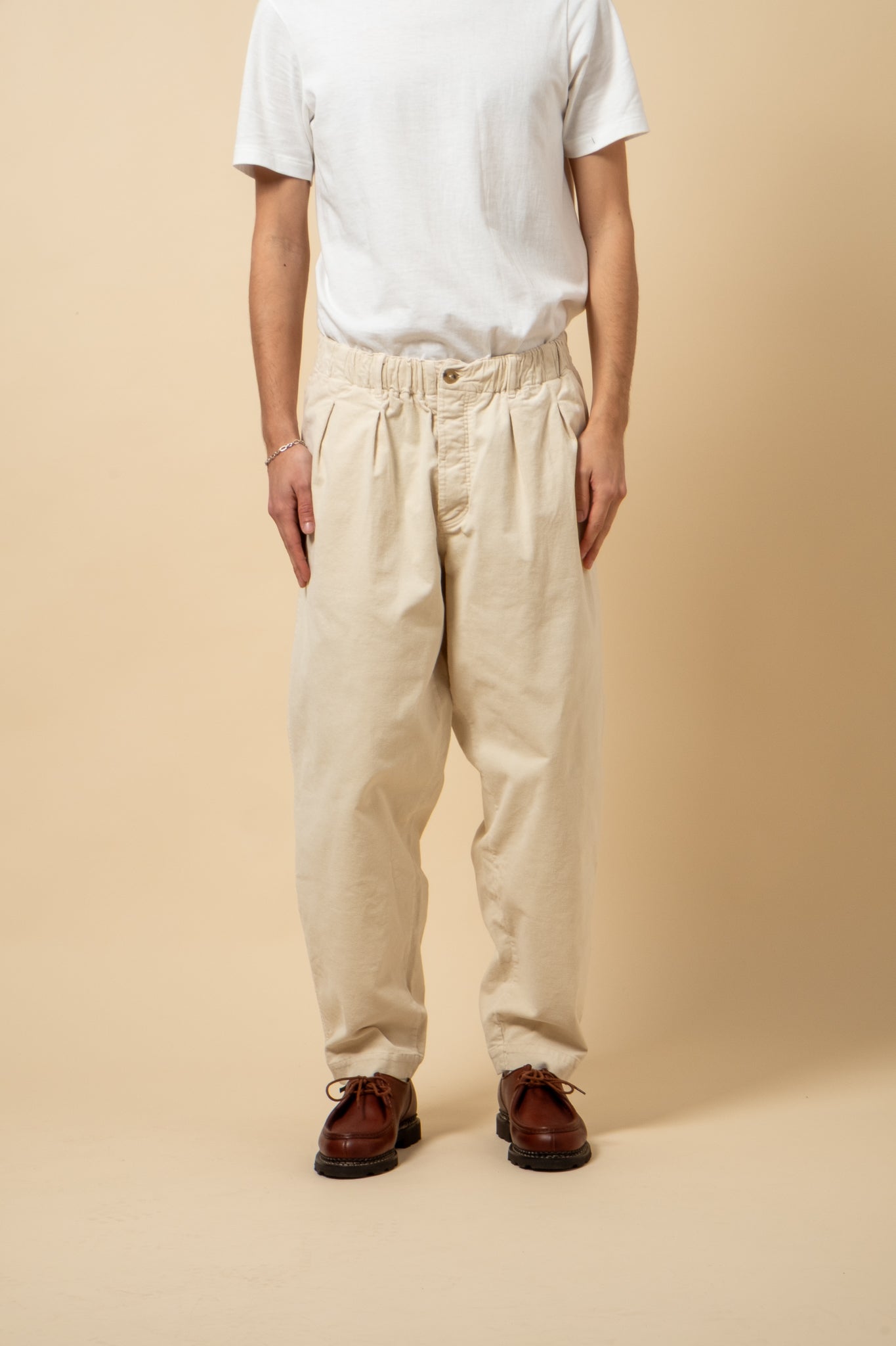 【COSYHARU】Velvet Corduroy Banding Pants MUSINSA | SIGNATURE [Choi Jong Woo X Signature] Soft Heavy