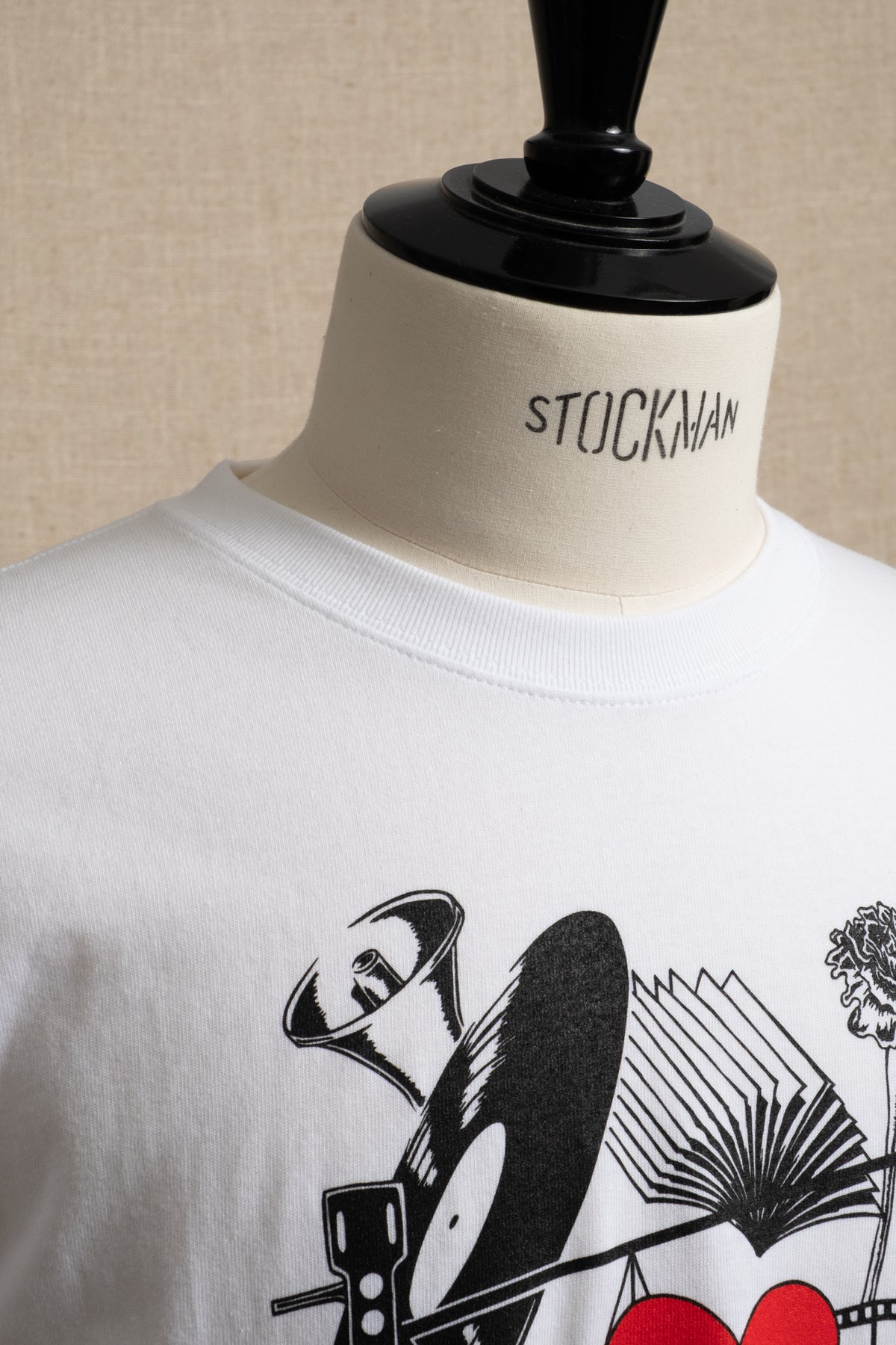 Cocktail Print Tee - White
