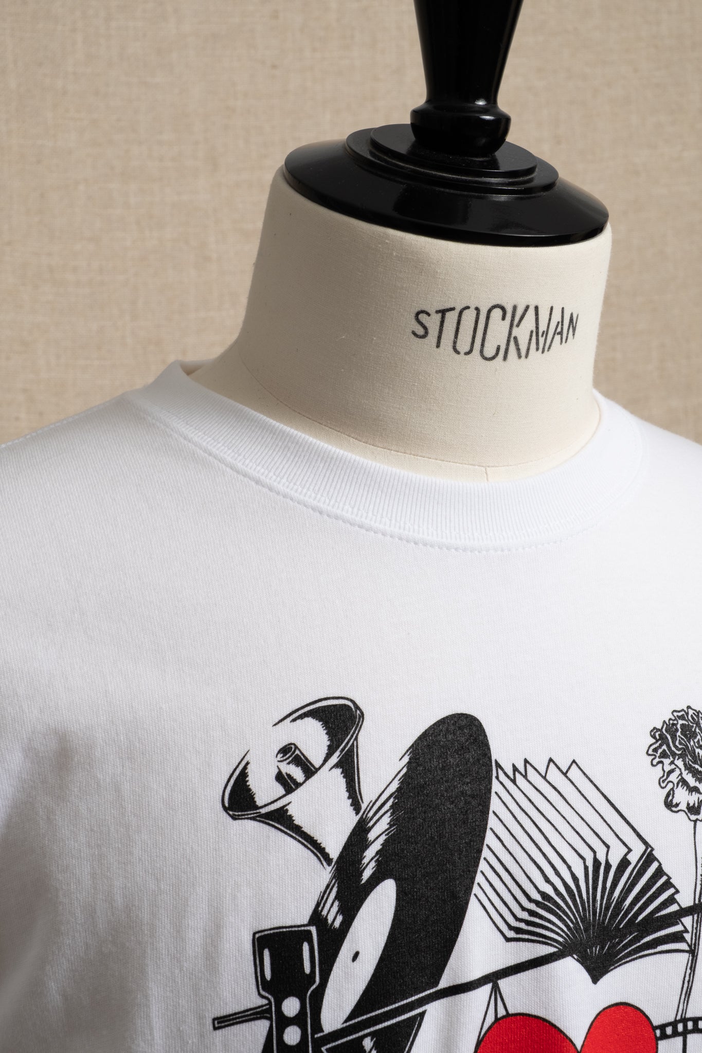 Cocktail Print Tee - White