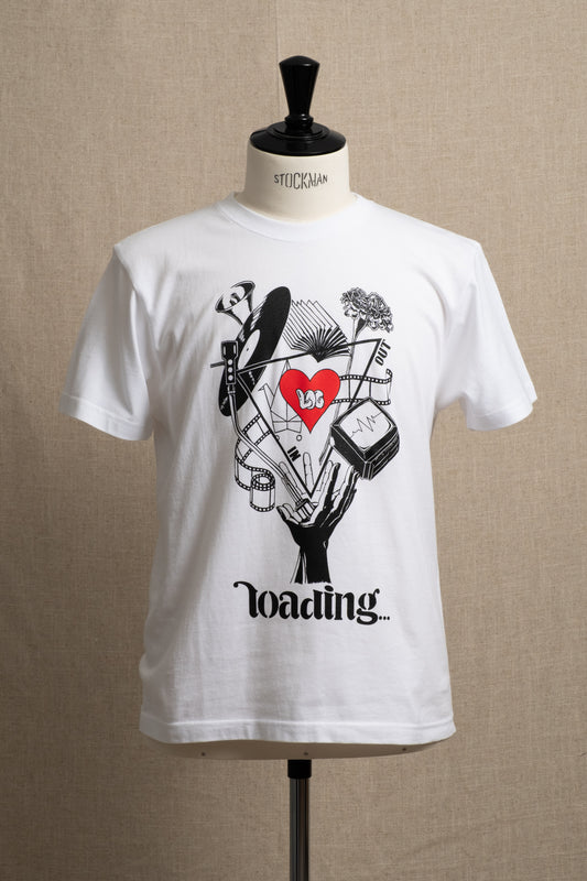 Cocktail Print Tee - White