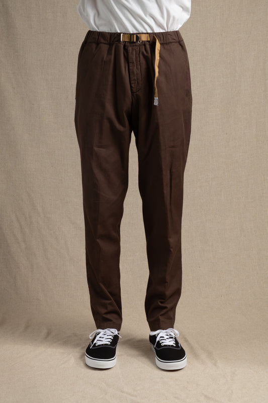 Cotton Linen Chino - Coffee