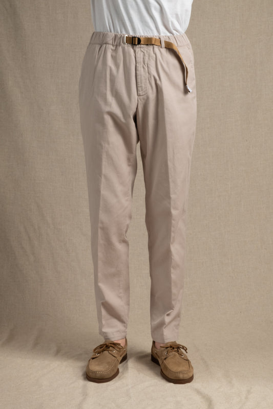 Cotton Linen Chino - Taupe