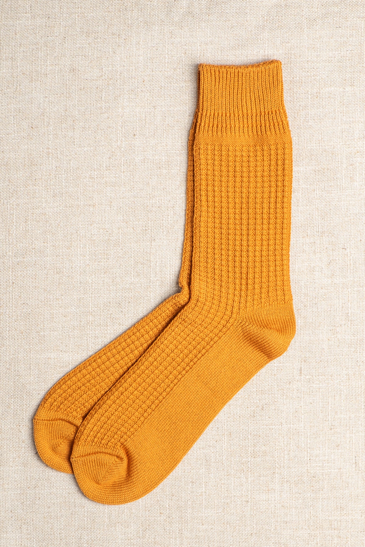 Cotton Waffle - D.Yellow