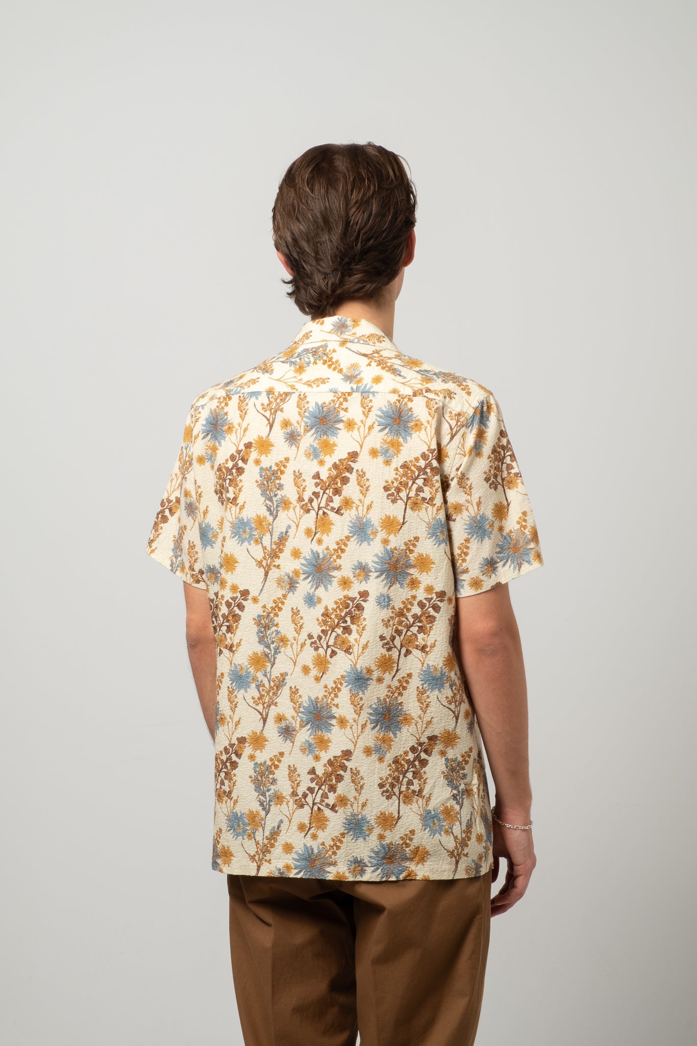 Crammond Shirt - Thistle Print