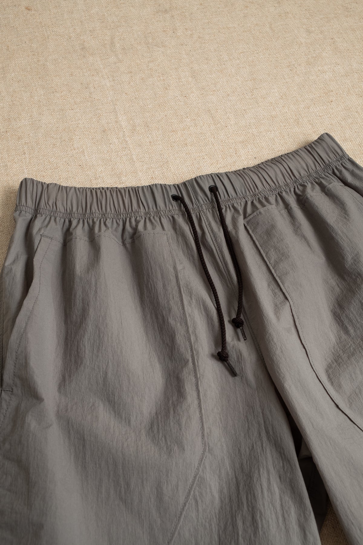 Crepe Shorts - Moss Gray