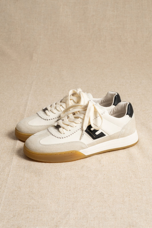 Diego Leather  - Off White x Black