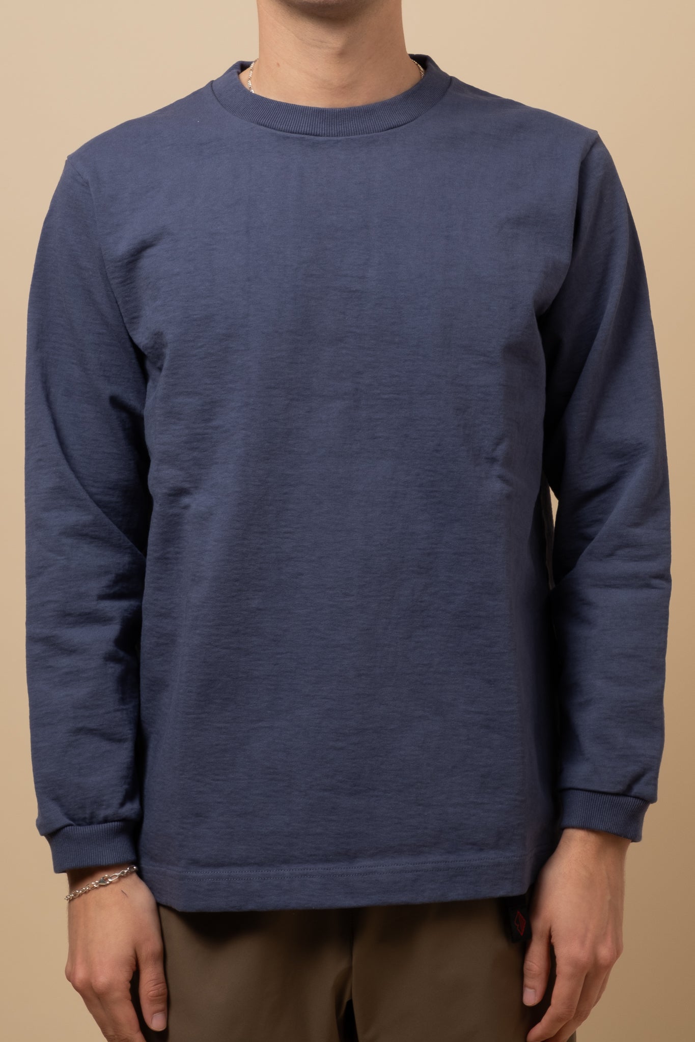 Dotsume Long Sleeve T-Shirt - Classic Blue