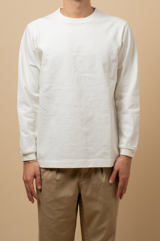 Dotsume Long Sleeve T-Shirt - Off White