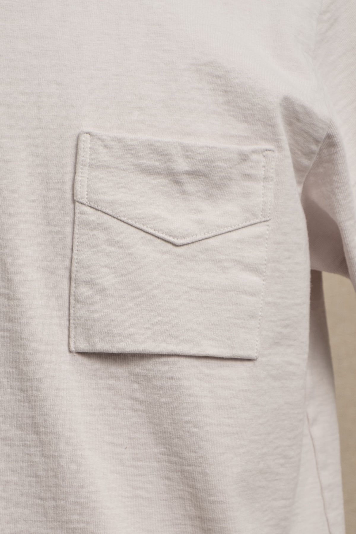 Dotsume Pocket T-Shirt - Rosin White