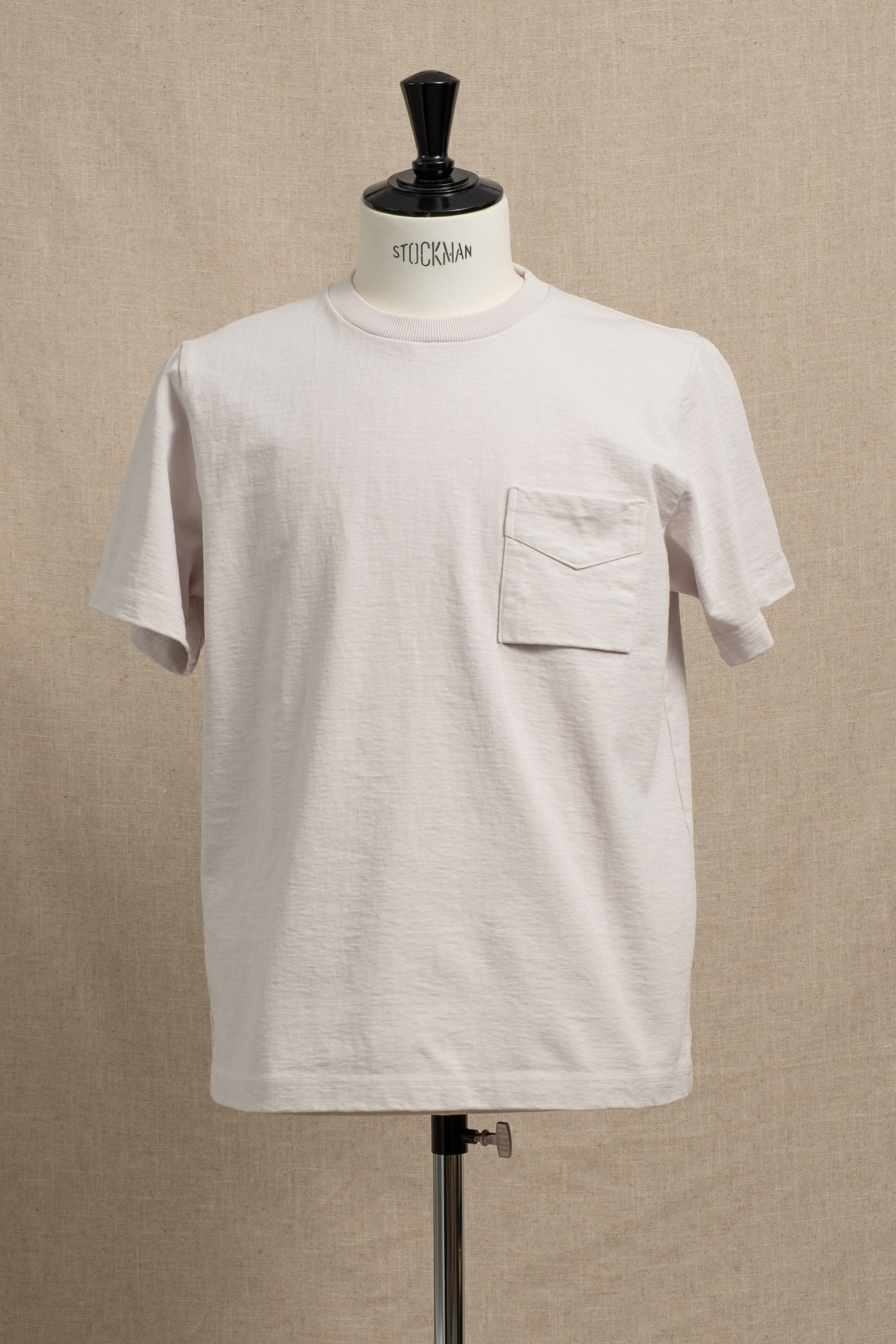 Dotsume Pocket T-Shirt - Rosin White