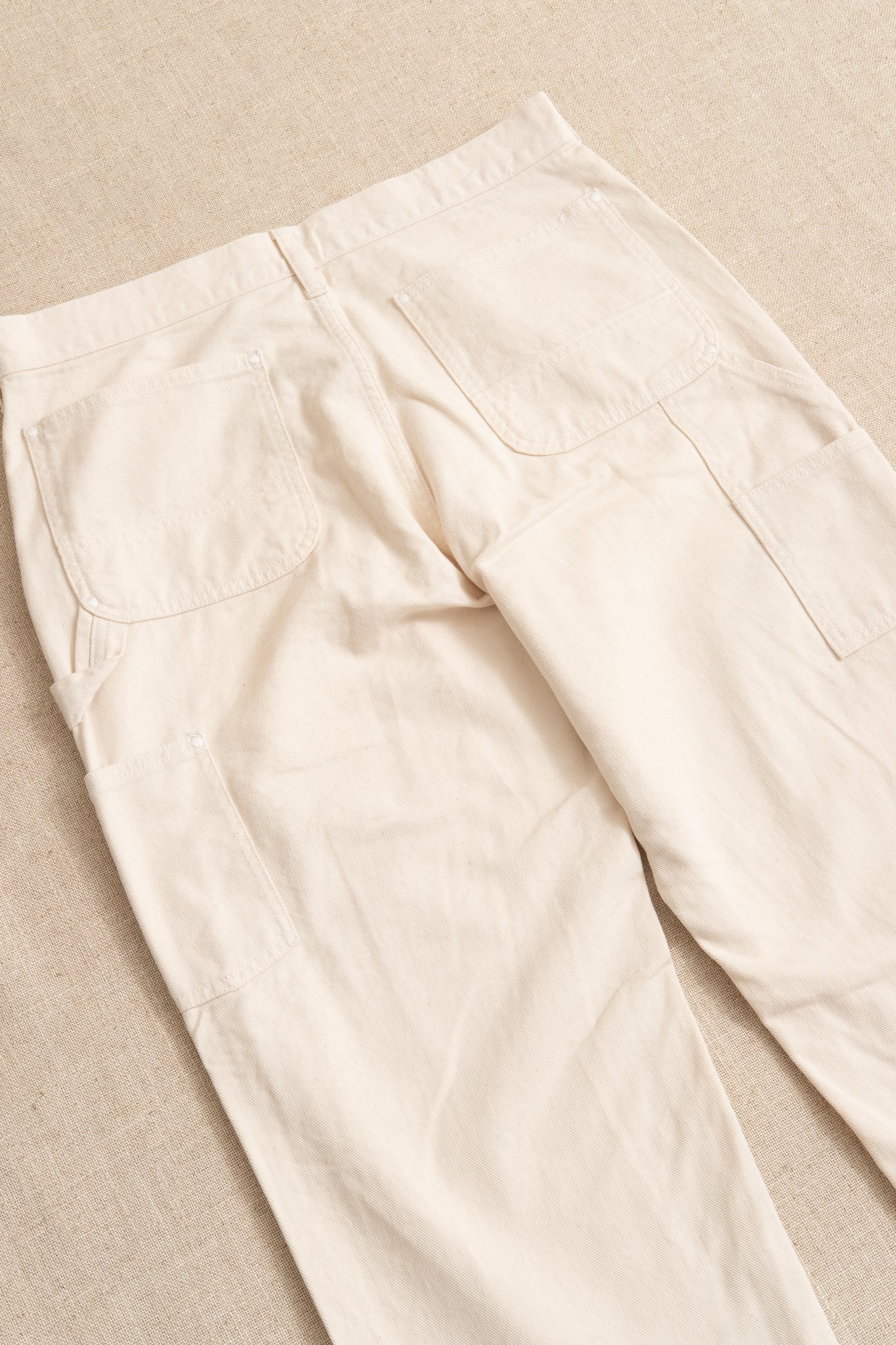 Double Knee Painter Pants - Natural