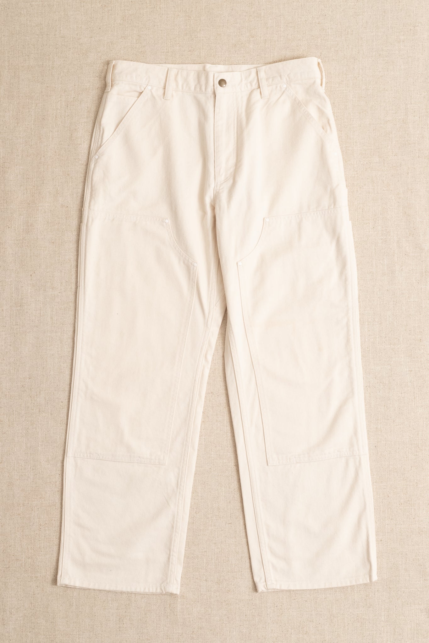Double Knee Painter Pants - Natural