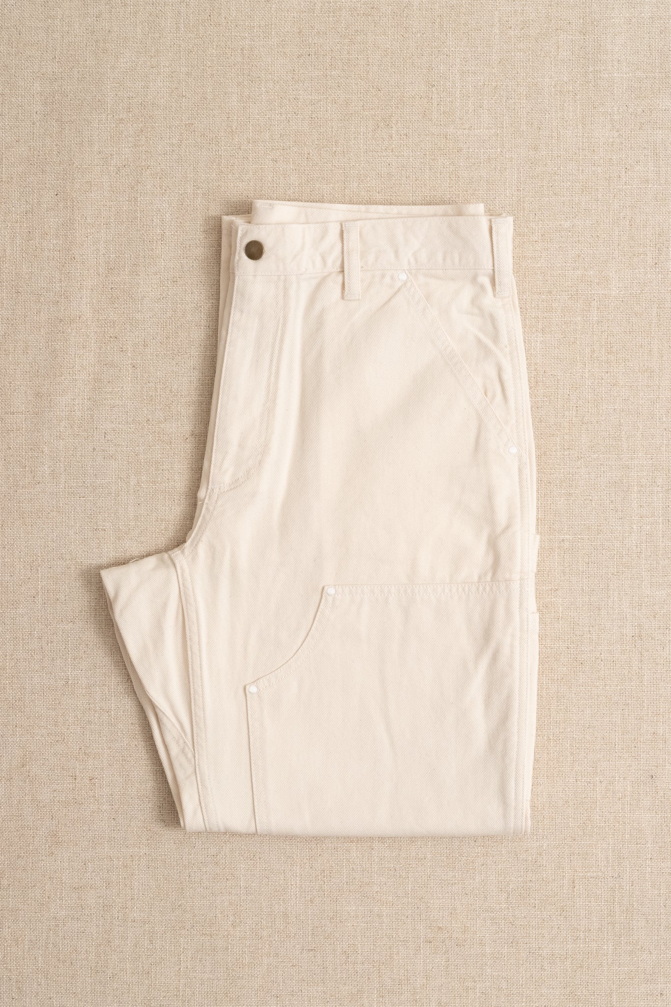 Double Knee Painter Pants - Natural