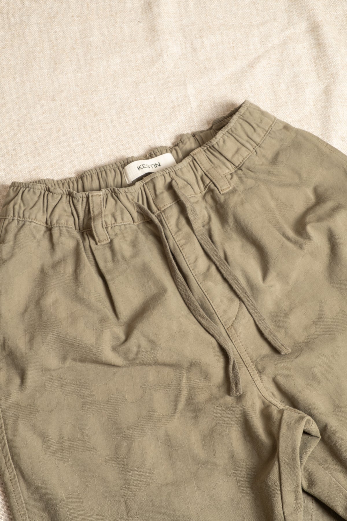 Doune Pant Garment Dyed Jacquard Ripstop - Camo