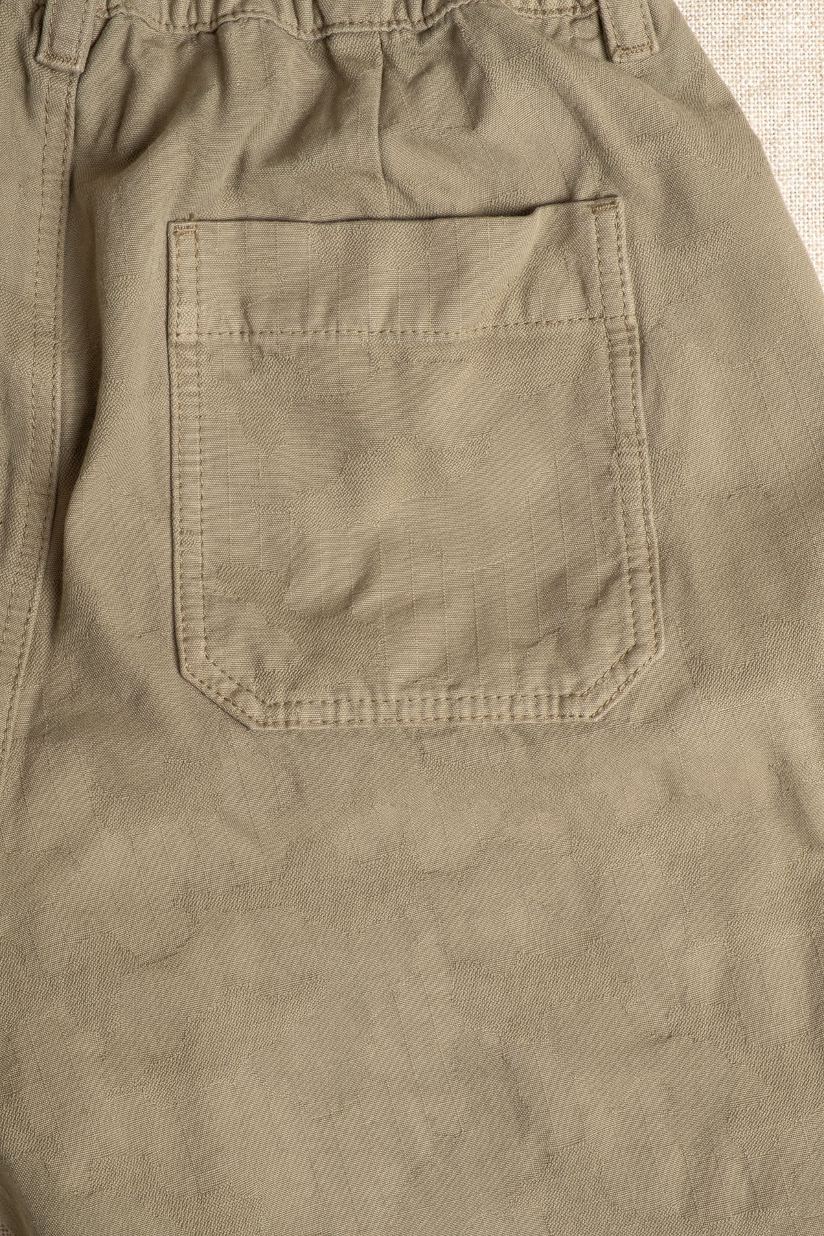 Doune Pant Garment Dyed Jacquard Ripstop - Camo