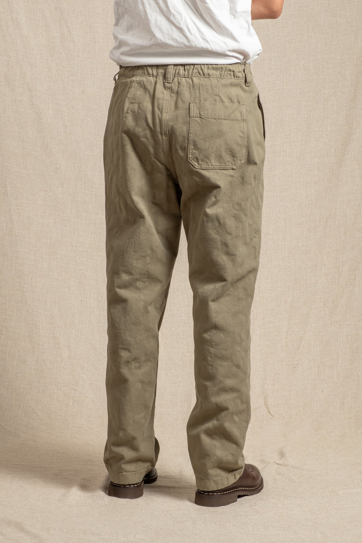 Doune Pant Garment Dyed Jacquard Ripstop - Camo
