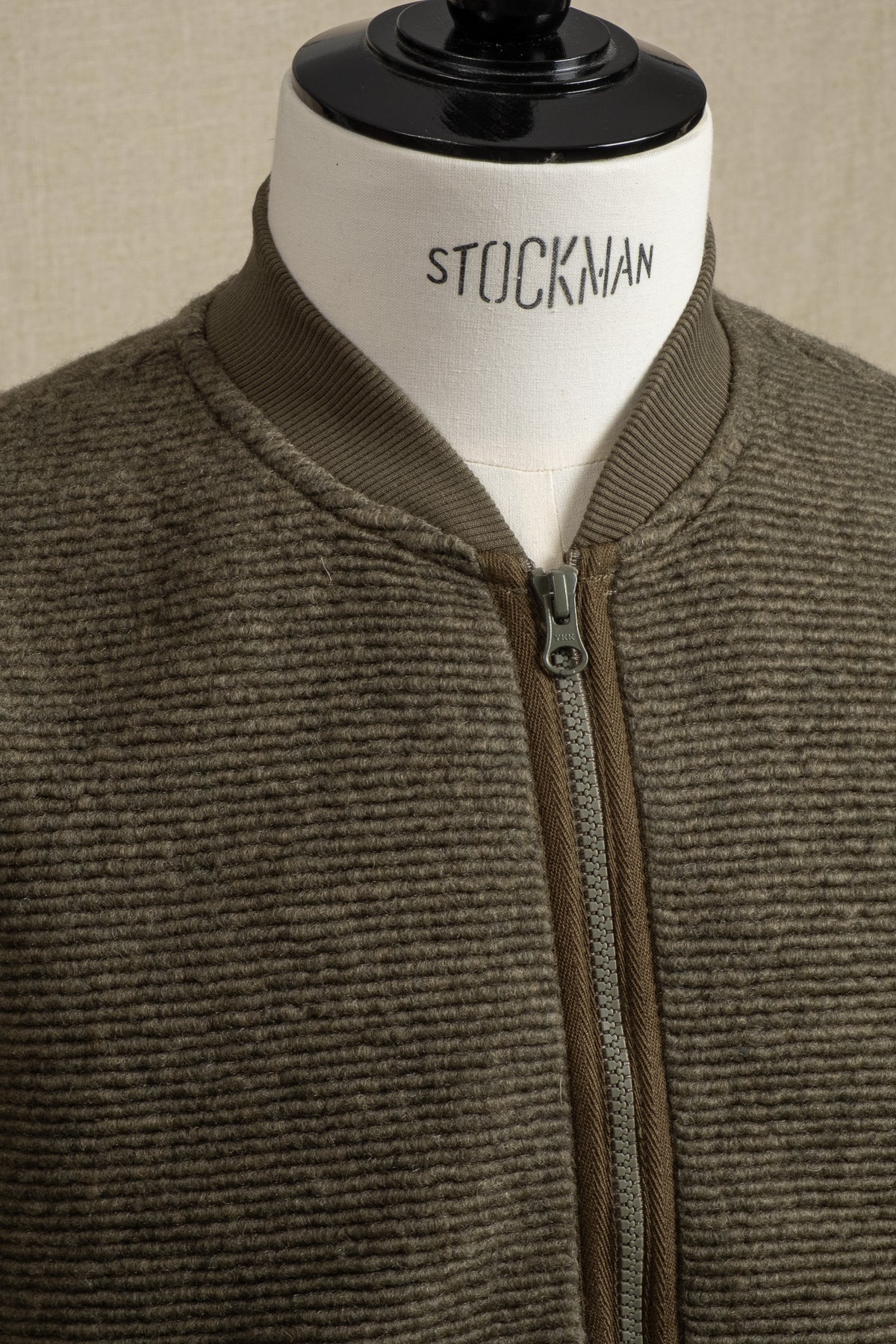 Dreghorn Ribbed Fleece - Olive