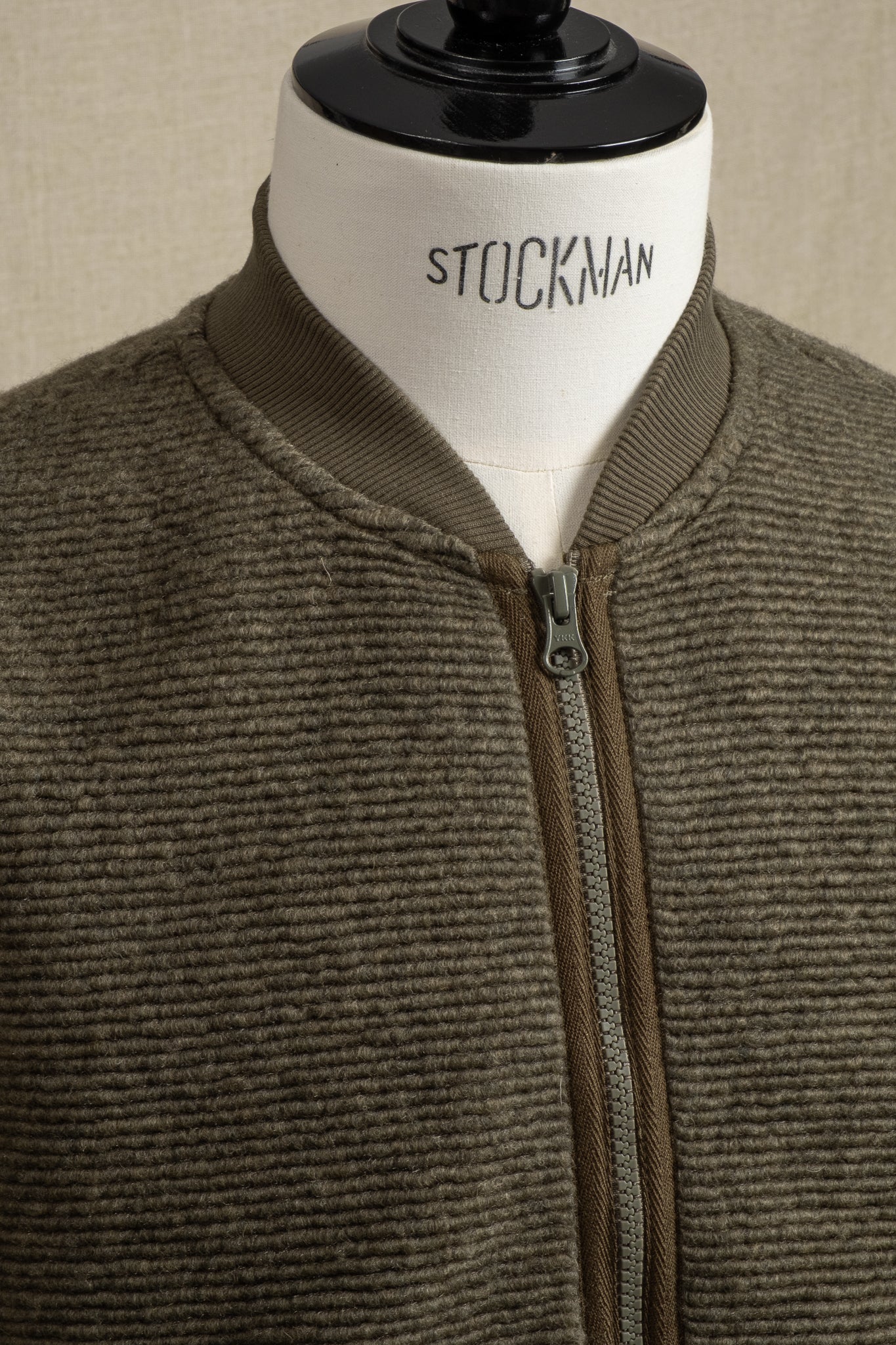 Dreghorn Ribbed Fleece - Olive