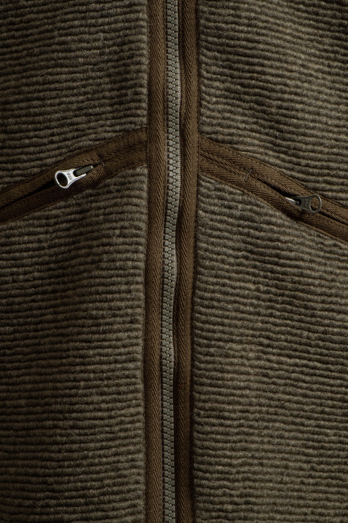 Dreghorn Ribbed Fleece - Olive