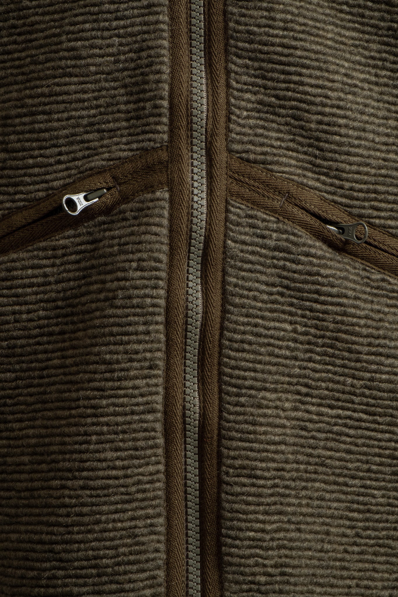 Dreghorn Ribbed Fleece - Olive