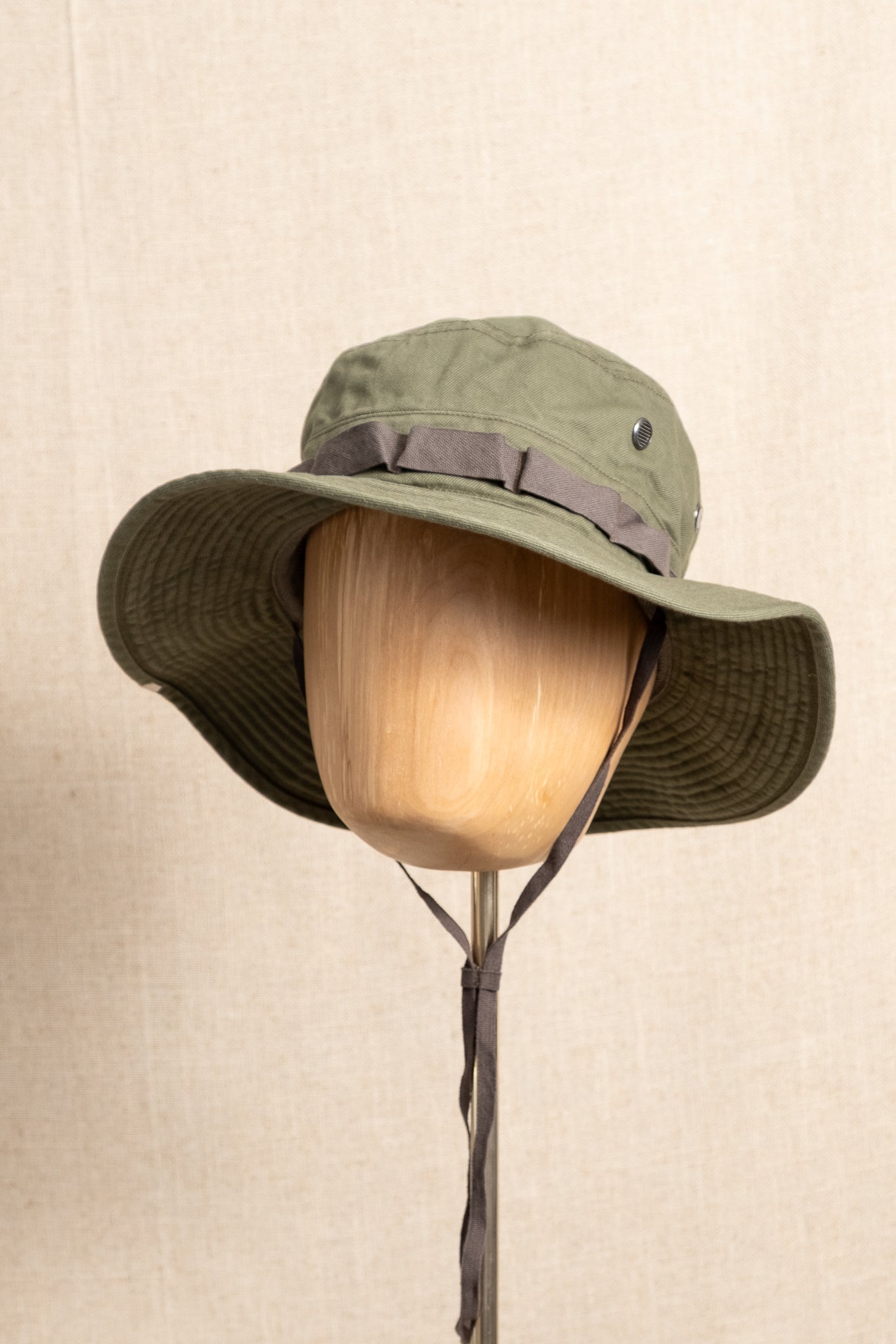 Jet Hat Millerain Waxed Cotton - Olive