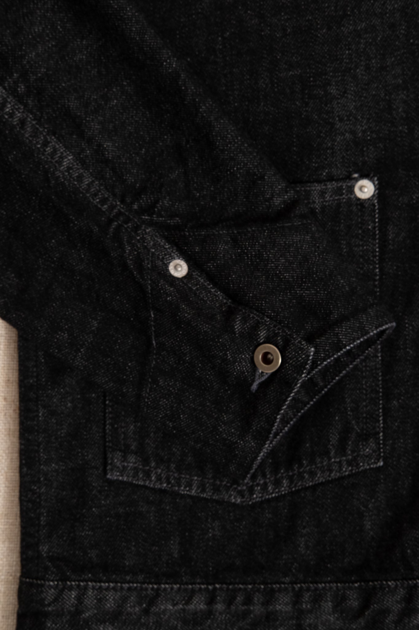 El Ranchero 12oz Denim Jacket - Black Deep Wash
