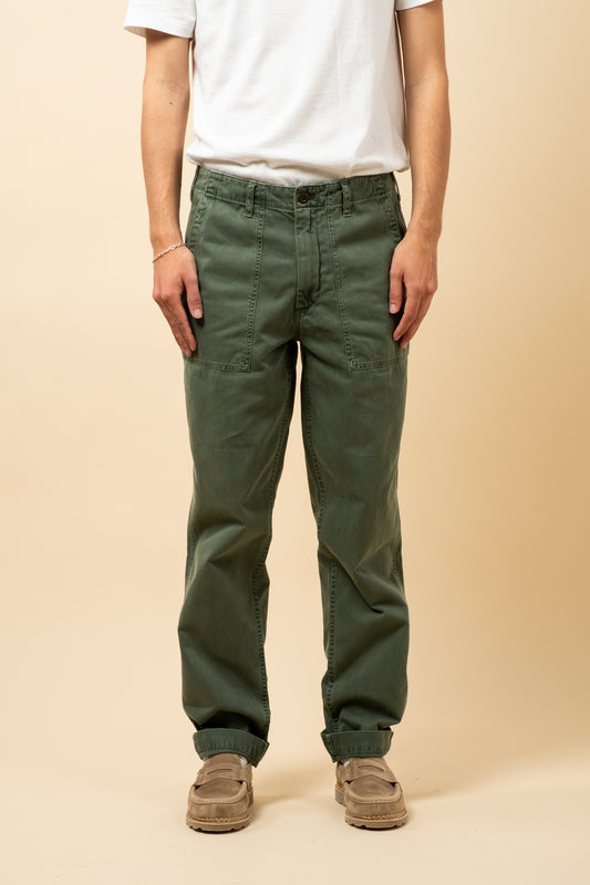 Fatigue Pants Herringbone - Military