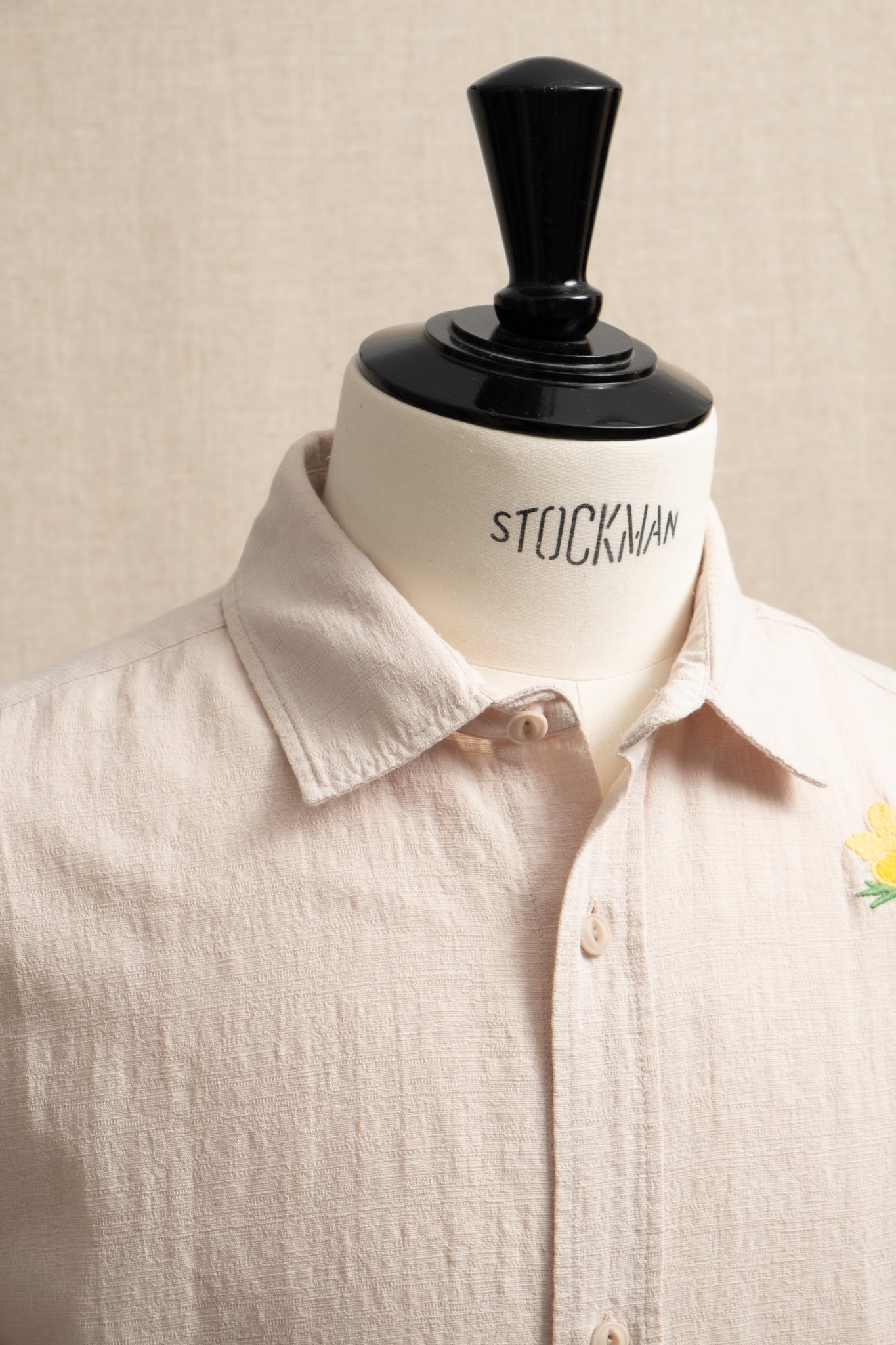 Ferness Oversized Shirt - Floral Slub