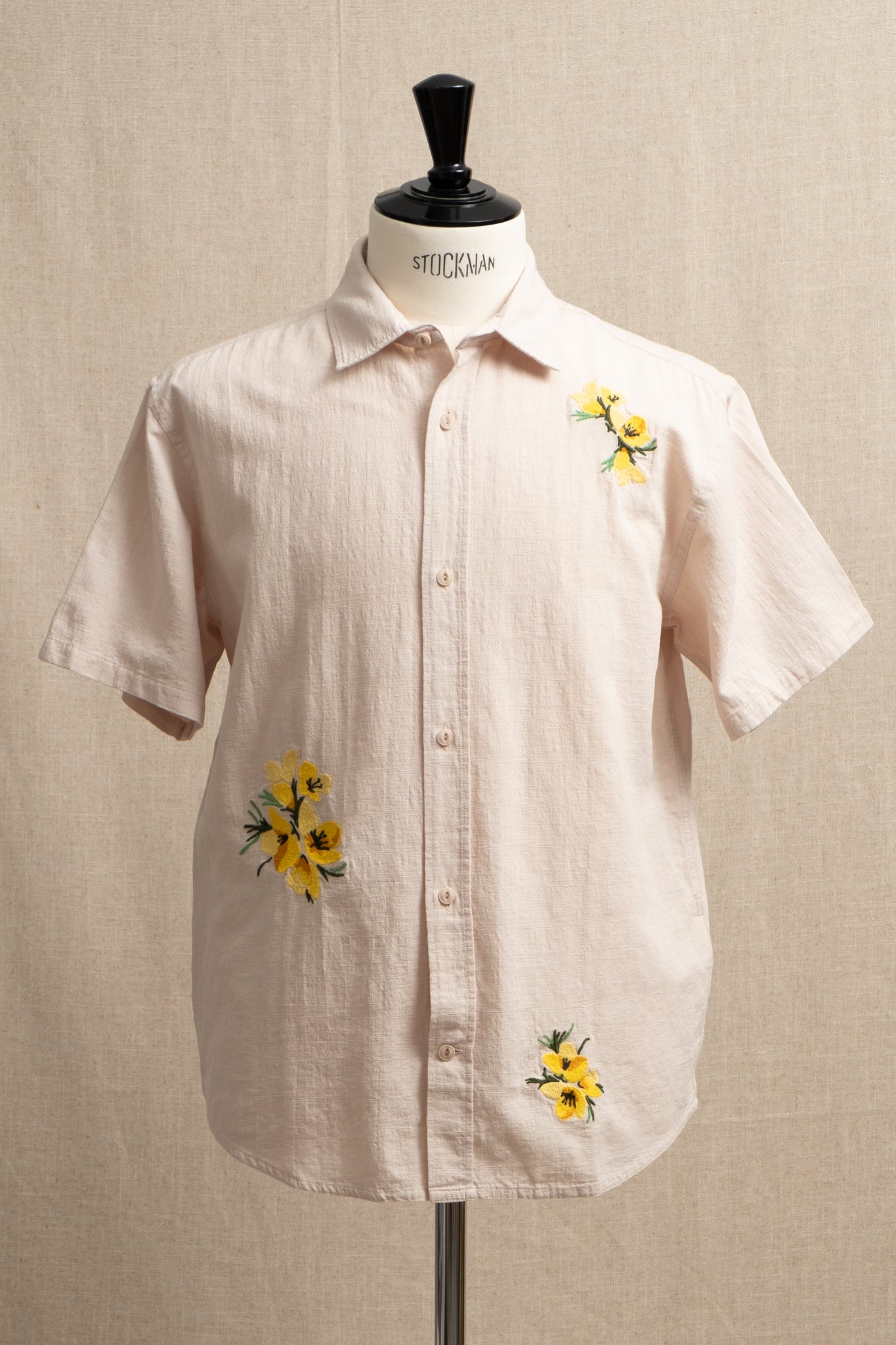 Ferness Oversized Shirt - Floral Slub