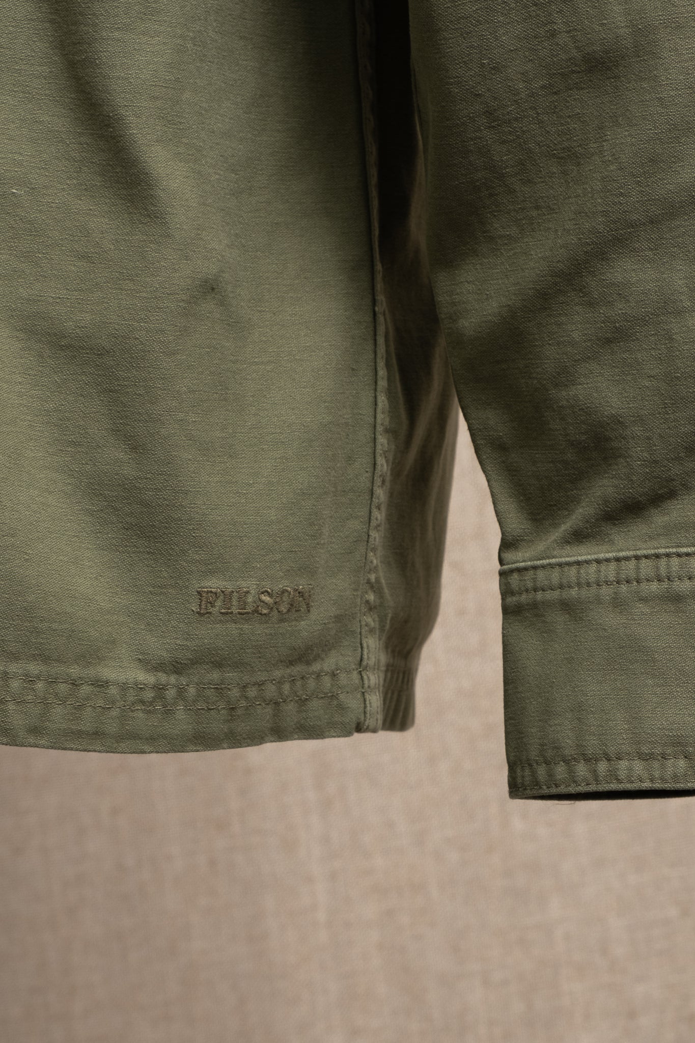 Field Jac-Shirt Reverse Sateen - Washed Green