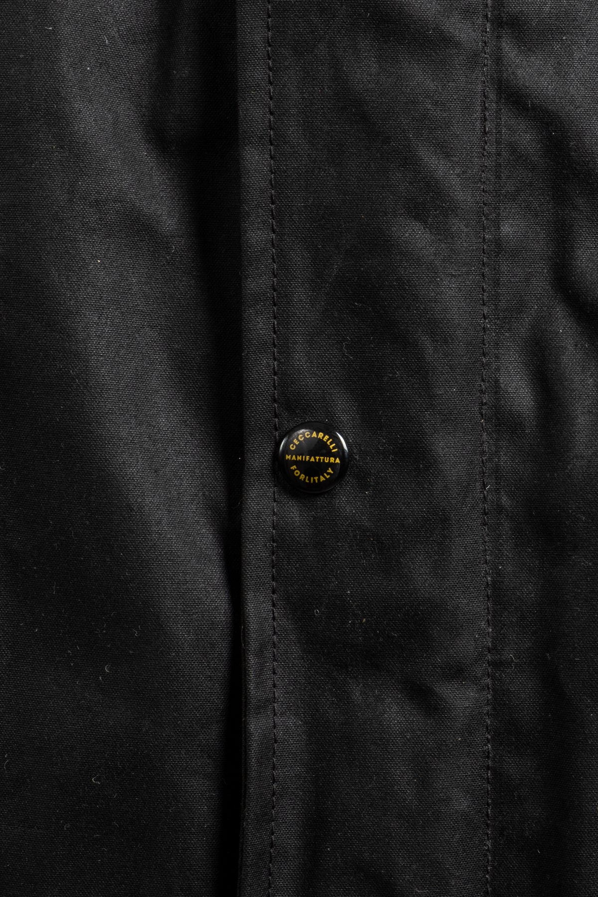 Fisherman Parka Goose Down Padding - Black