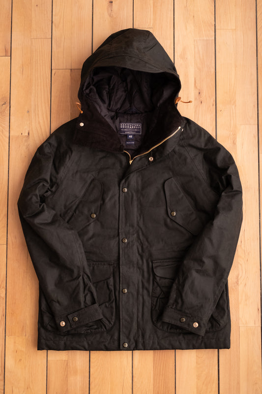 Fisherman Parka Waxed - Black