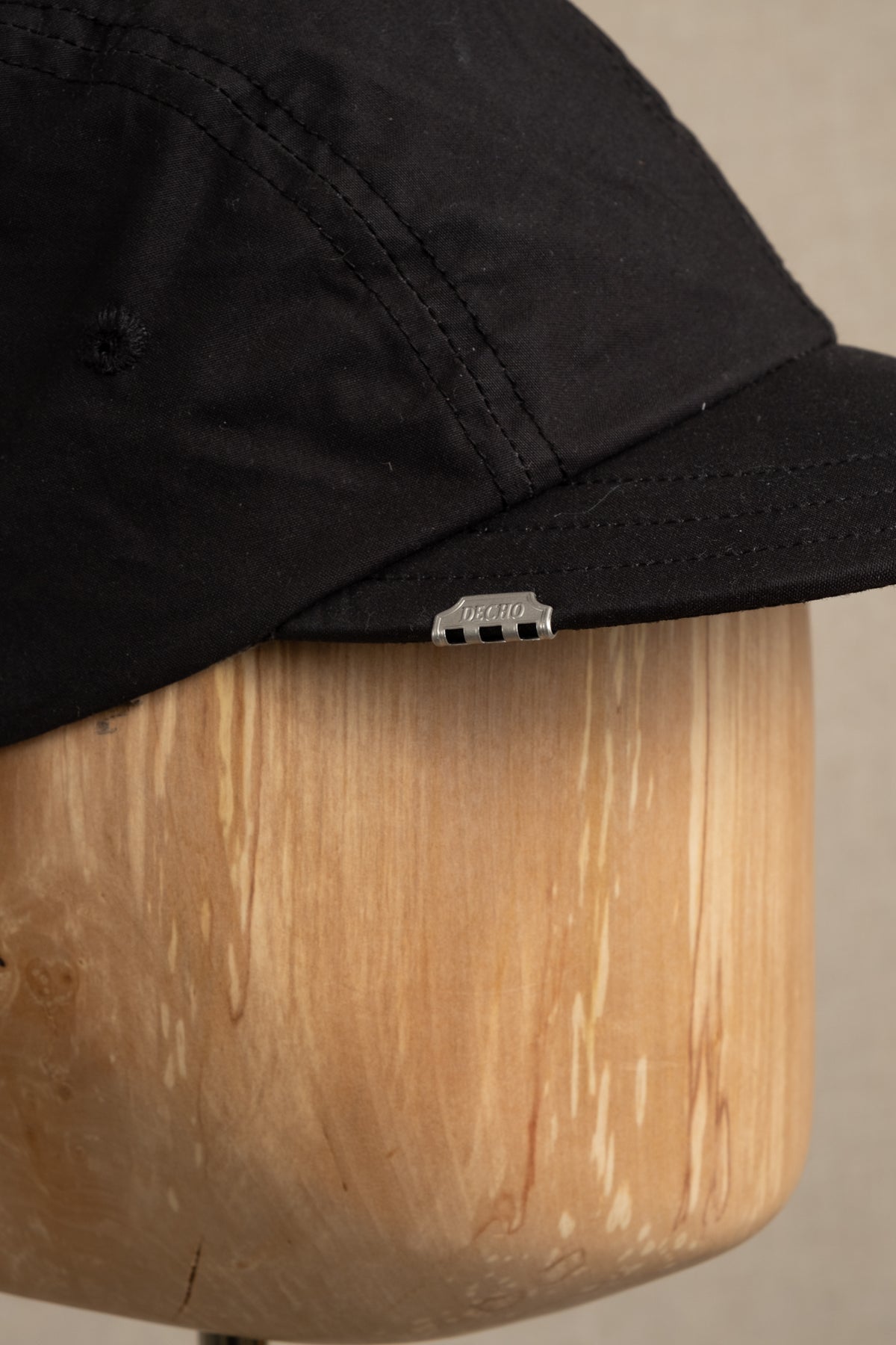 Fishing Cap Millerain Waxed Cotton - Black