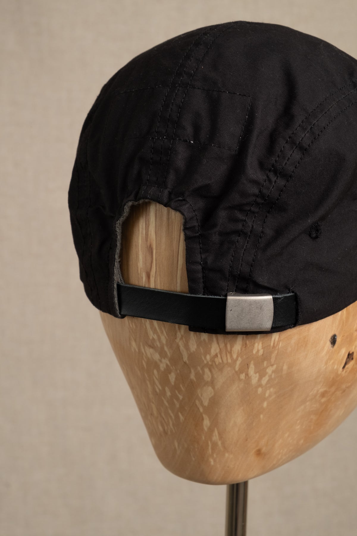 Fishing Cap Millerain Waxed Cotton - Black