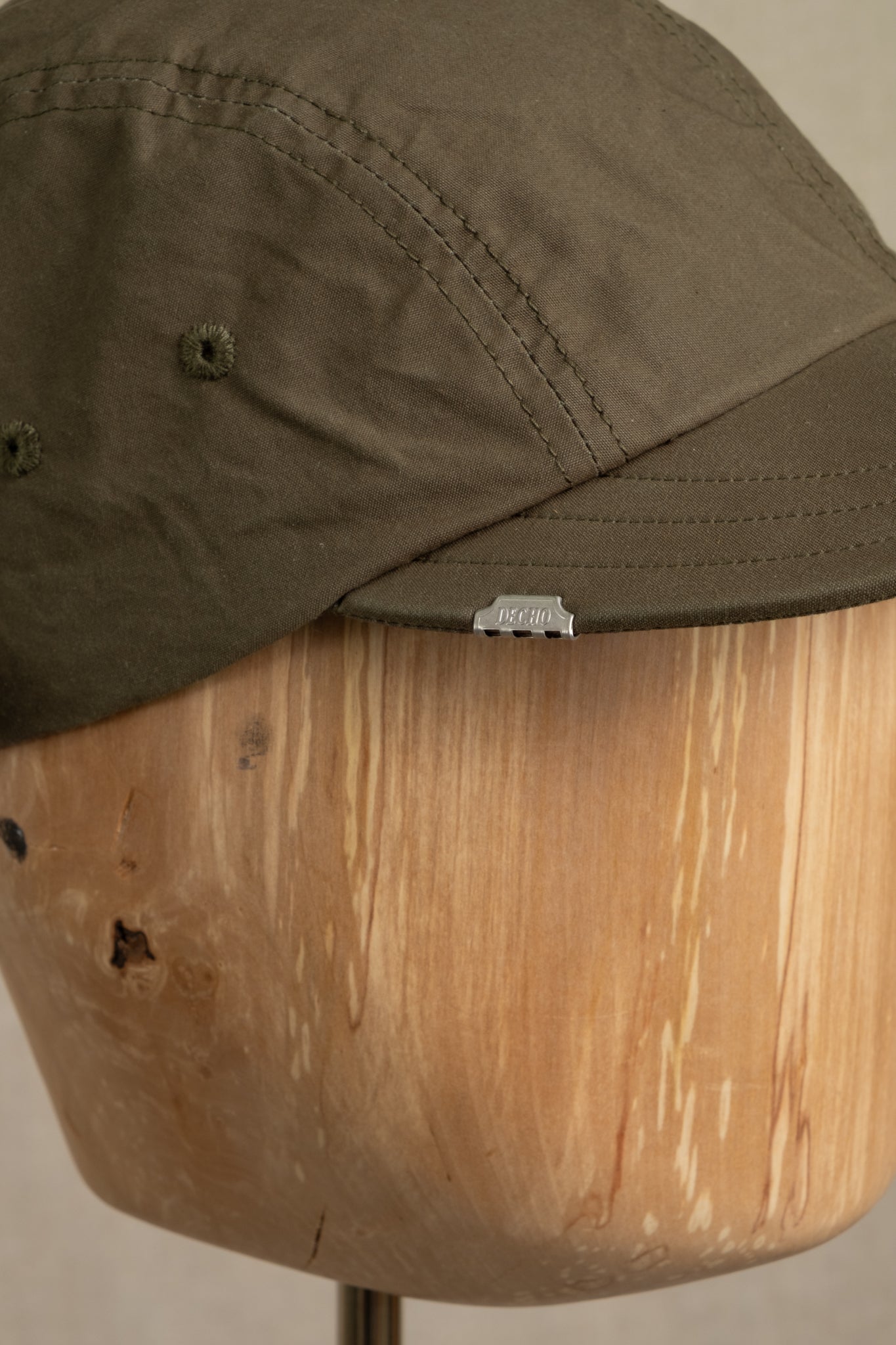 Fishing Cap Millerain Waxed Cotton - Olive