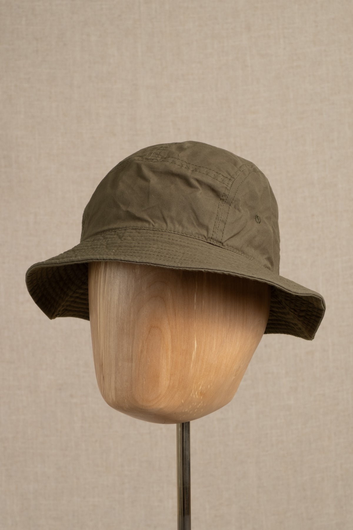 Jet Hat Millerain Waxed Cotton - Olive
