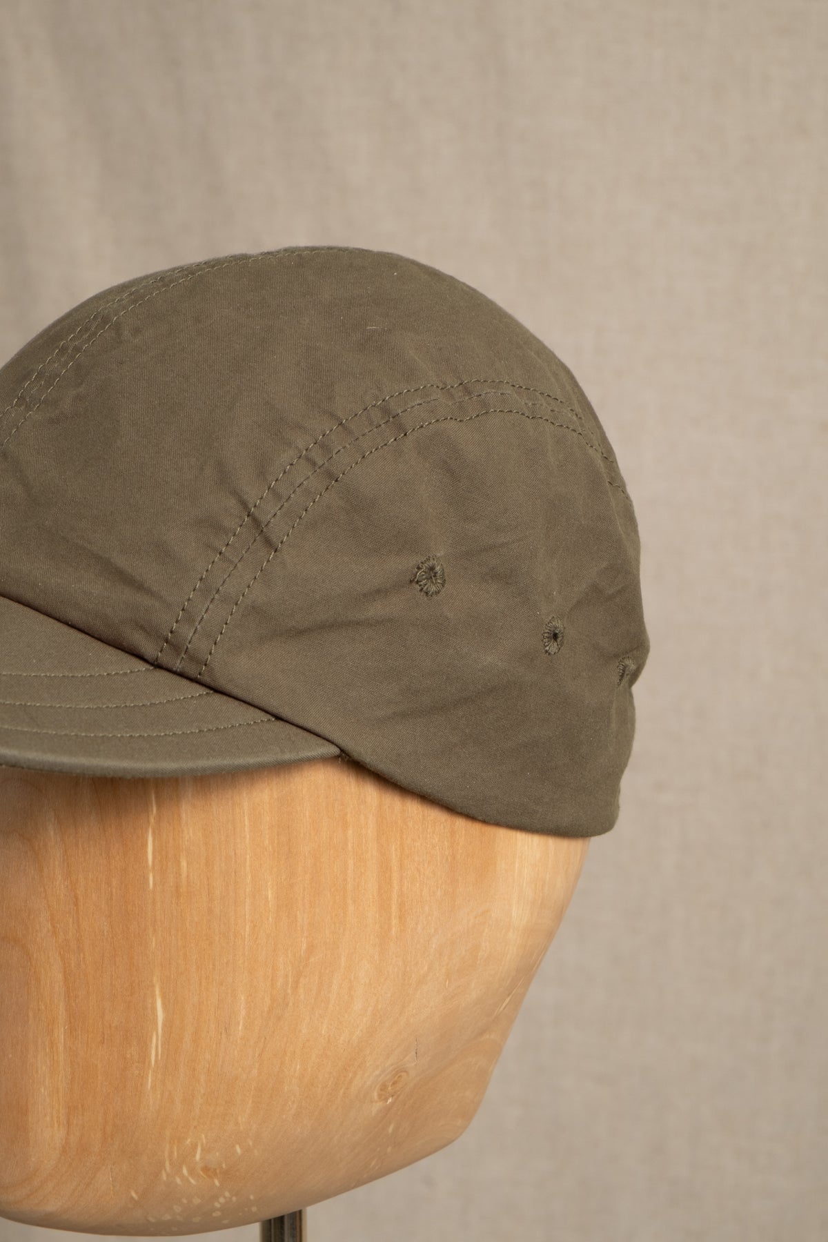 Fishing Cap Millerain Waxed Cotton - Olive