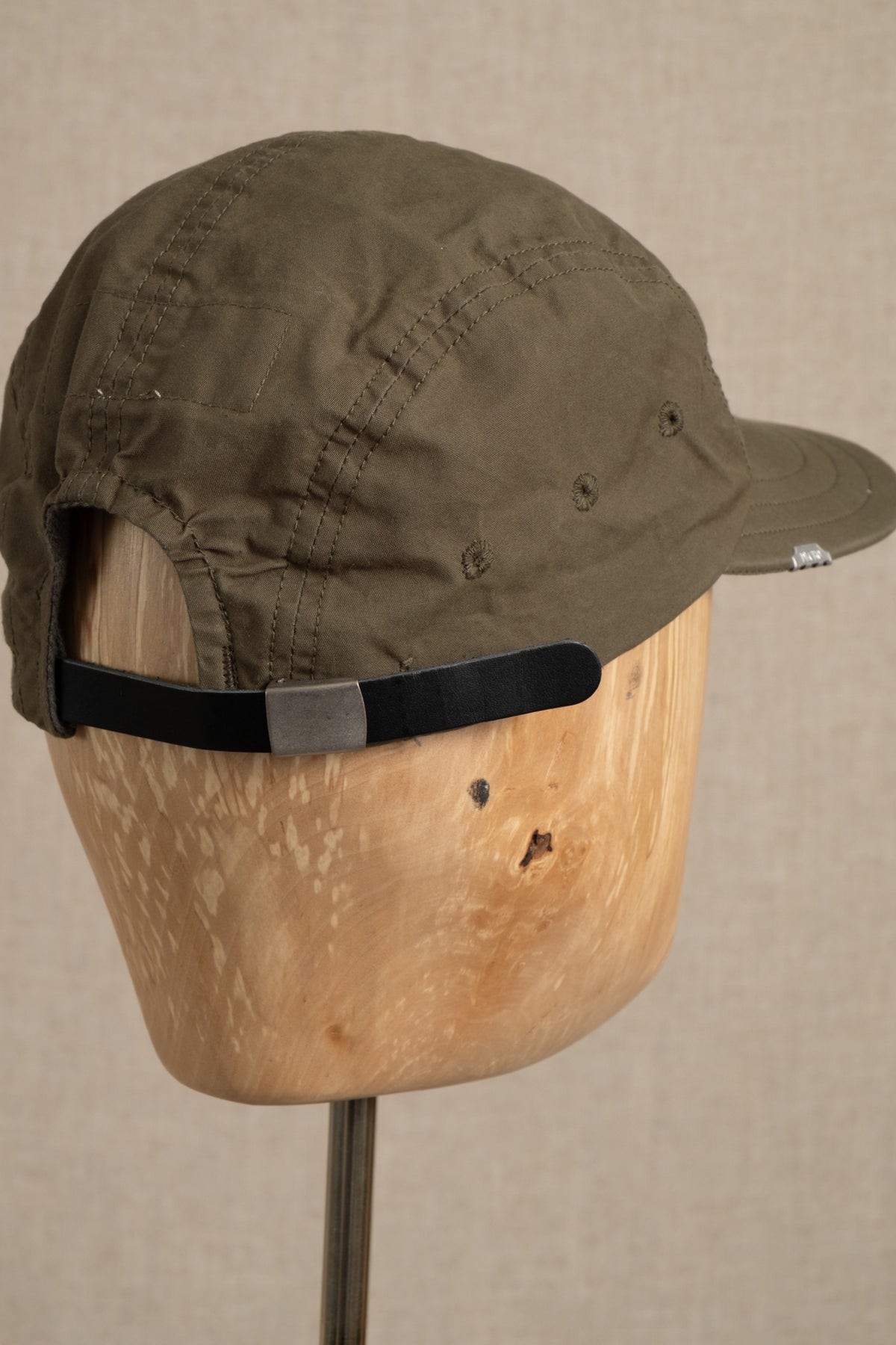 Fishing Cap Millerain Waxed Cotton - Olive