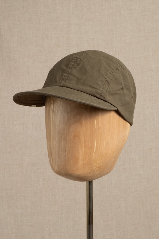 Fishing Cap Millerain Waxed Cotton - Olive
