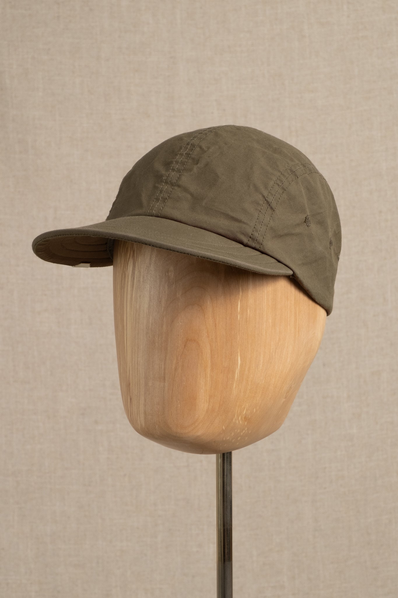 Fishing Cap Millerain Waxed Cotton - Olive