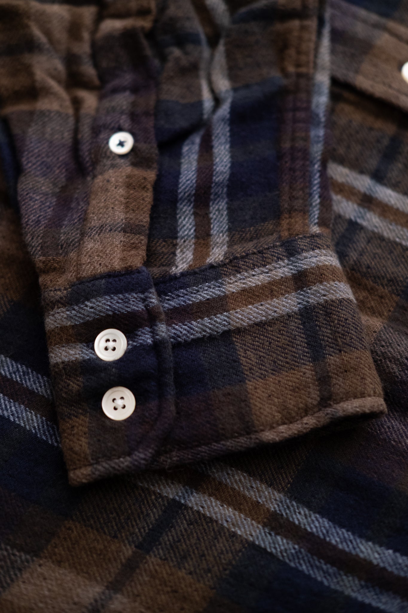 Flannel Shirt - Army Check