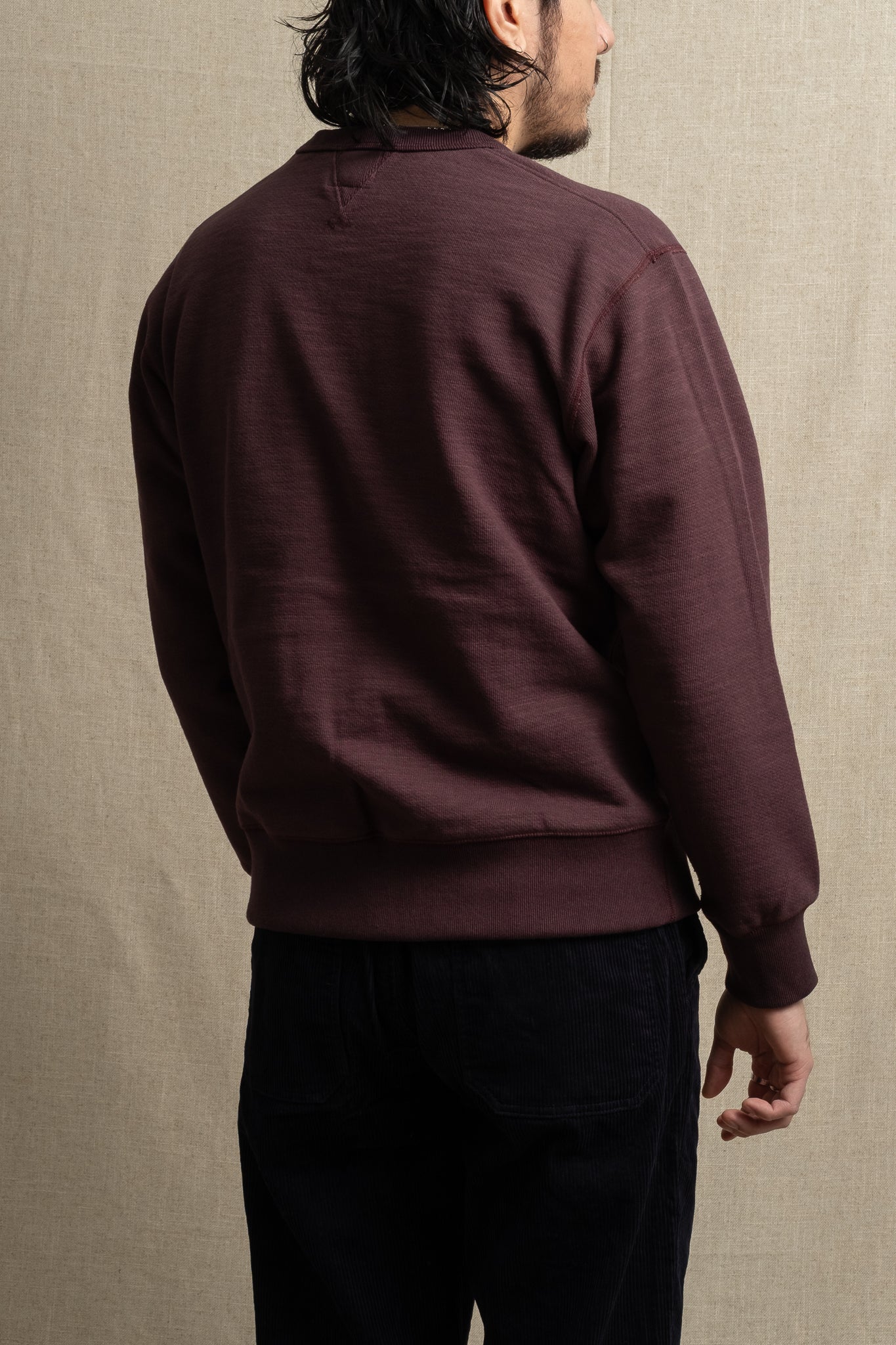 GG Sweat Crewneck - Mauve Wine